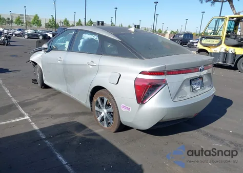 2018 Toyota Mirai из США, поврежденный, VIN JTDBVRBD2JA004688